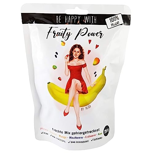 Fruity Power gefriergetrocknete Früchte Mix (12) von rumarkt