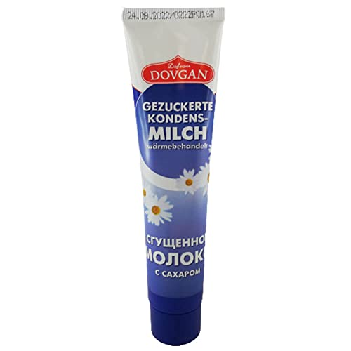 rumarkt Dovgan gezuckerte Kondensmilch in Tube 3er Pack (3 x 150g) Brotaufstrich Sguschonka Tortencreme von bobalife Bubble tea in the making