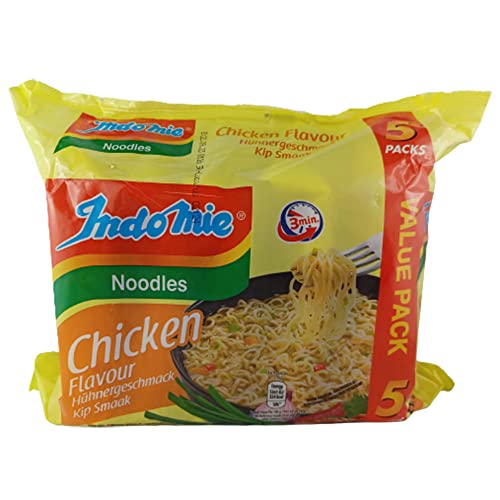 Indomie Chicken 5er Pack (5 x 70g) asiatische instant Nudeln von rumarkt