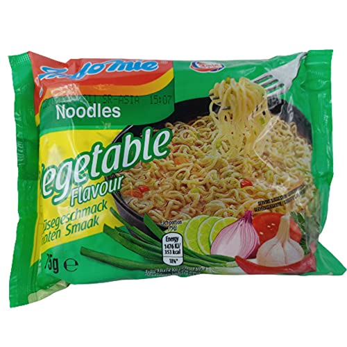 Indomie Vegetable 40er Pack (40 x 75g) instant Nudeln asiatisches Nudelgericht vegetarisch von rumarkt