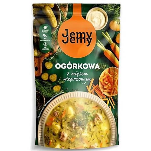 Jemy Jemy Gurkensuppe mit Schweinefleisch 6er Pack (6 x 450g) Fertiggericht von rumarkt