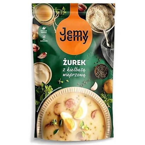 Jemy Jemy Polnische Suppe Zurek 6er Pack (6 x 450g) Fertiggericht von rumarkt