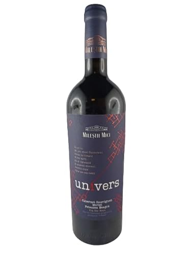 Milestii Mici Univers Rotwein Merlot Feteasca Neagra 0,75L 14% vol. von rumarkt