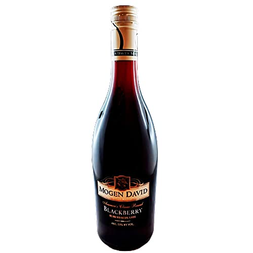 Mogen David Blackberry Wein 10% Vol. 0,75L Amerikanischer Rotwein von rumarkt