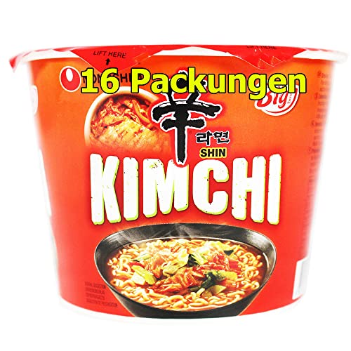 Nongshim Instant Nudeln Kimchi Big Bowl 16er Pack (16 x 112g) von rumarkt