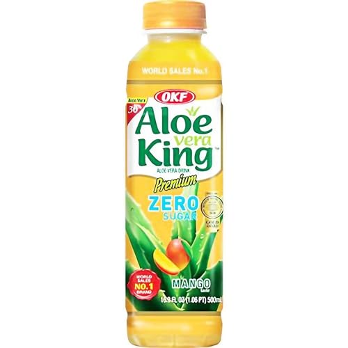 OKF Aloe Vera King Getränk Mango zuckerfrei 20er Pack (20 x 500ml) inkl. 0,25€ Einwegpfand von rumarkt
