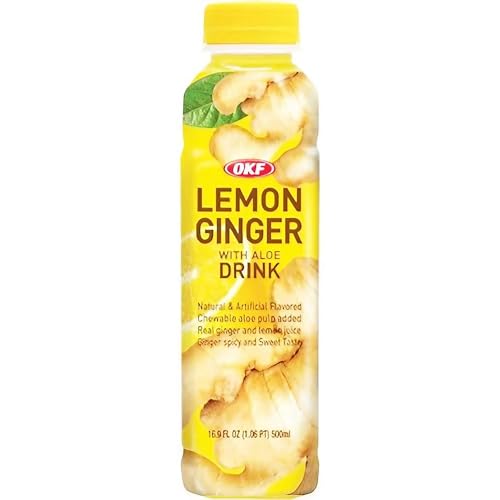 rumarkt OKF Aloe Vera King Getränk Zitrone & Ingwer 20er Pack (20 x 500ml) inkl. 5€ Einwegpfand von rumarkt