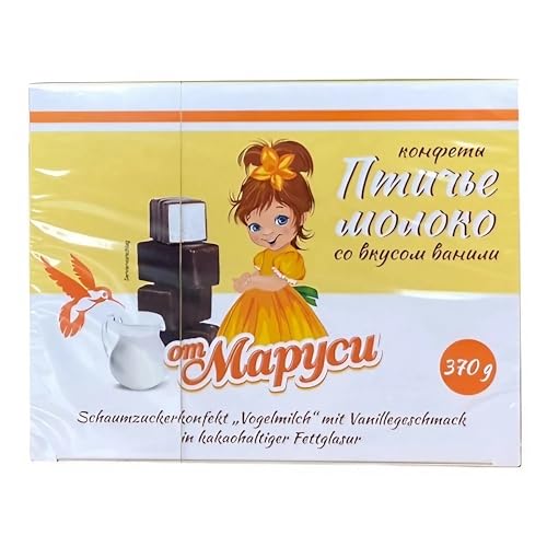 Ot Marusi Konfekt Vogelmilch Vanille 2er Pack (2 x 370g) Ptichje Moloko von rumarkt