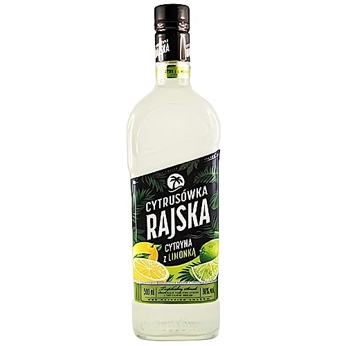 Rajska Zitronenlikör mit Limette 30% vol. 0,5L Rajska Zitronenlikör mit Limette 30% vol. 0,5L von rumarkt