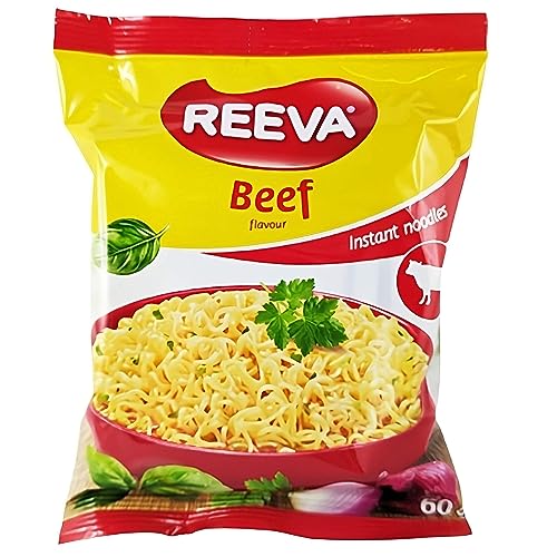 Reeva Instant Noodles Rind 60er Pack (60 x 60g) Instant Nudeln von rumarkt