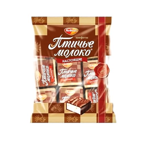 Rot Front Konfekt Vogelmilch Sahne-Vanille 2er Pack (2 x 225g) Ptichje Moloko von rumarkt