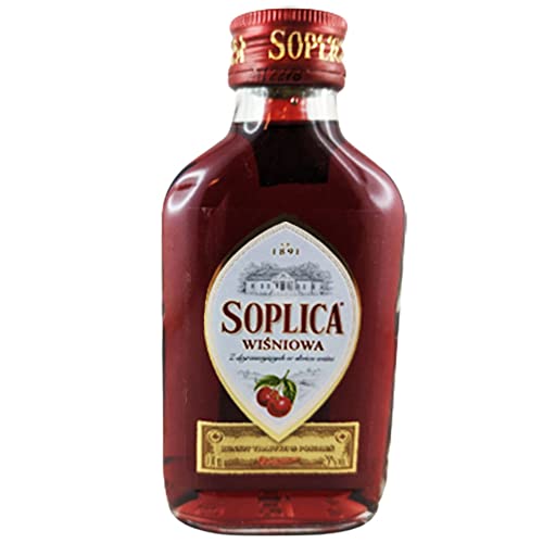 Soplica Wisniowa Likör 28% Vol. 12er Set (12 x 100ml) Kirschlikör von rumarkt