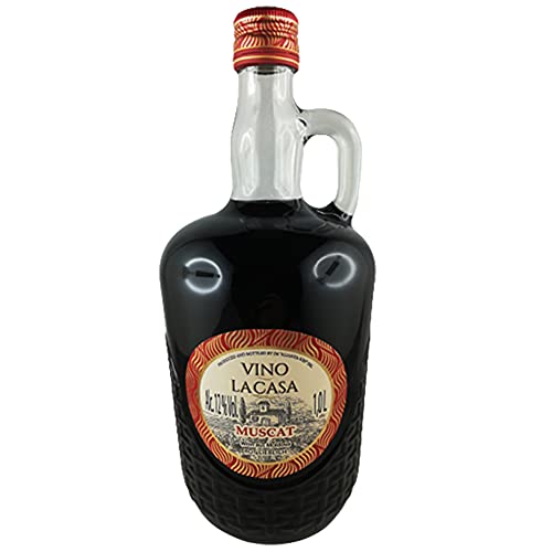 Vino Lacasa Rotwein Muscat lieblich 1L 12% vol. moldawischer Wein von rumarkt