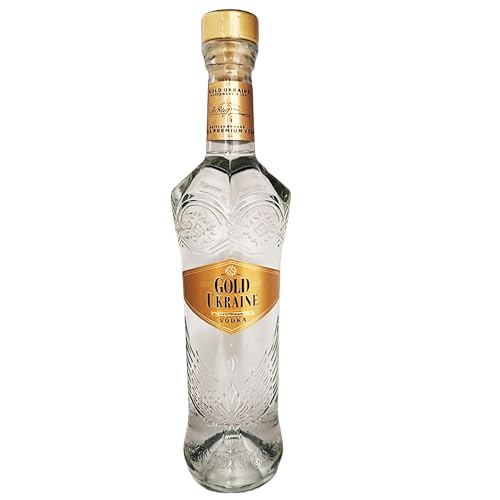 Vodka Gold Ukraine 0,5L ukrainischer premium Wodka von rumarkt