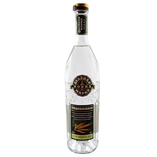 Vodka Green Mark Traditional 0,5L russischer Wodka Zelionaja Marka von rumarkt
