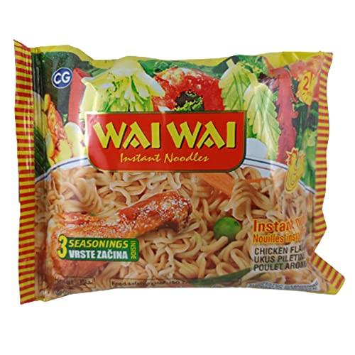 Wai Wai Chicken 40er Pack (40 x 75g) instant Nudeln asiatisches Nudelgericht Huhn_AB von rumarkt