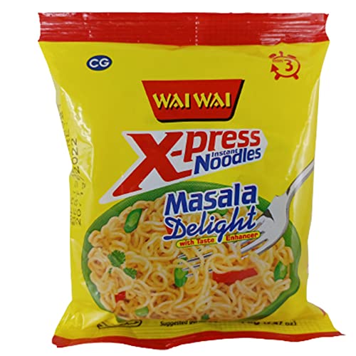 Wai Wai Masala Delight 40er Pack (40 x 70g) instant Nudeln Asia Nudelgericht von rumarkt