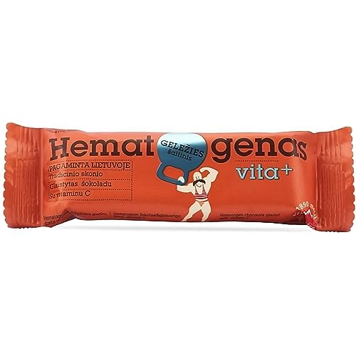 Weichkaramellriegel Hematogenas mit Schoko 8er Pack (8 x 40g) Vitamin C Eisen Gematogen гематоген von rumarkt