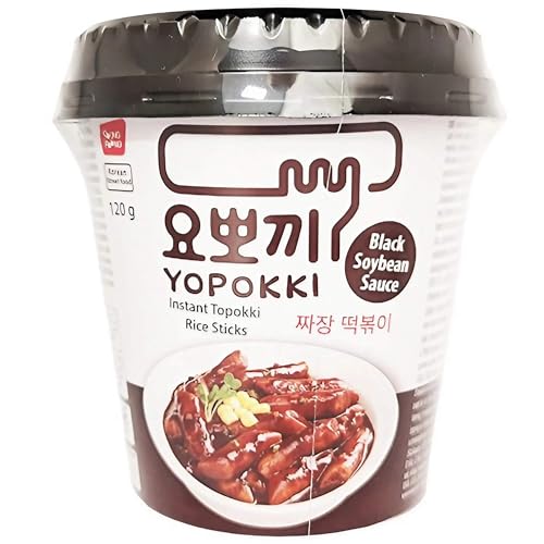 Yopokki Instant Jjajang Topokki Reiskuchen 6er Pack (6 x 120g) von rumarkt