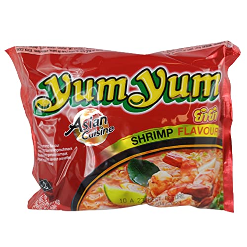 Yum Yum Instant Nudeln Shrimp 30er Pack (30 x 60g) asiatische Nudelsuppe Garnelengeschmack von rumarkt