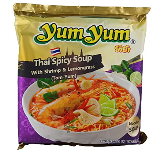 Yum Yum Instant Nudeln Tom Yum Shrimp 10er Pack (10 x 100g) Asia Nudelsuppe von rumarkt