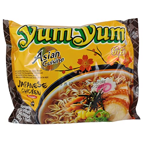 Yum Yum Japanese Chicken Shoyu 30er Pack (30 x 60g) asiatische Nudelsuppe von rumarkt