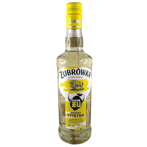 Zubrowka Vodka Bison Grass Zitrone 30% vol. 0,5L von rumarkt