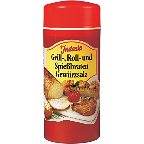 Grill-, Roll- und Spießbraten-Gewürzsalz 250g Dose - Indasia von rusepin