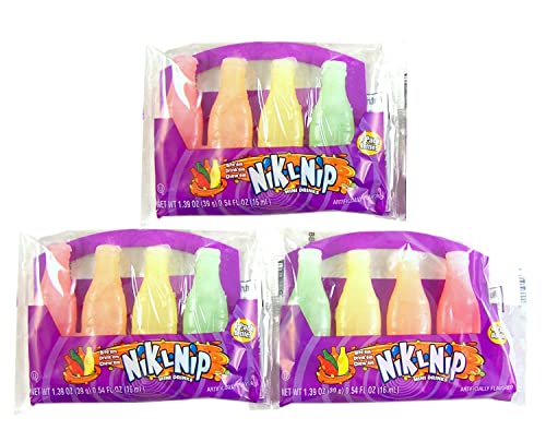 Nik-L-Nip Mini Drinks Candy, 39,4 g, 3er Set Nik-L-Nip Mini Drinks Candy, 39,4 g, 3er Set von NIK L NIP