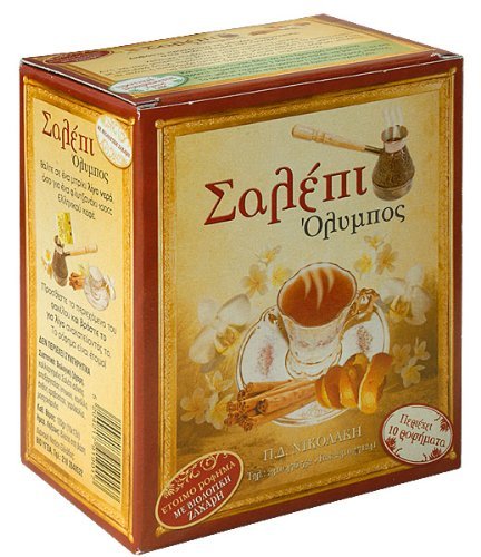 Griechisch Salepi Salep Sahlab Getränk Getränk, 120 gr (10x12gr) von no name bookstore