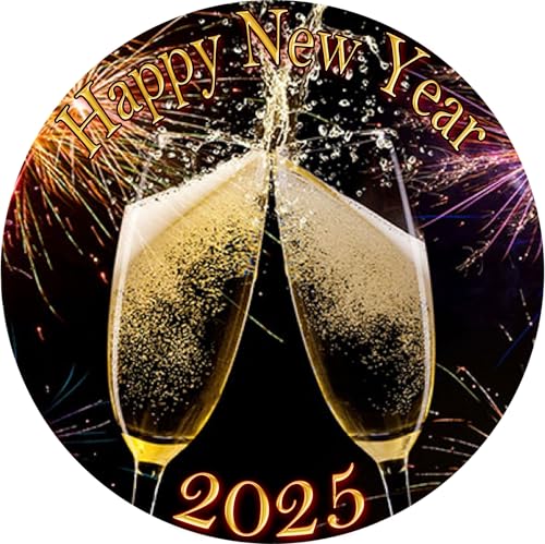 Tortenaufleger Fototorte Tortenbild Rund 20 cm Ø Silvester SI01 Tortenaufleger Fototorte Tortenbild Rund 20 cm Ø Silvester SI01 von sales-world24