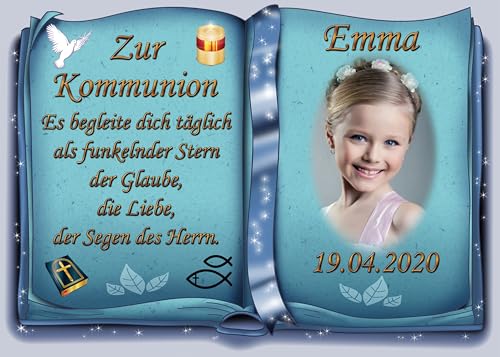 Tortenaufleger Fototorte Tortenbild zur Kommunion Buchform DIN A5 K31 Tortenaufleger Fototorte Tortenbild zur Kommunion Buchform DIN A5 K31 von sales-world24