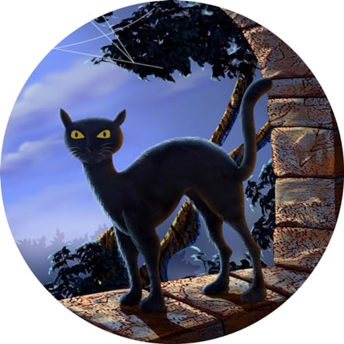sales-world24 Tortenaufleger Halloween Gruselparty Fototorte Schwarze Katze rund 20 cm HW19 sales-world24 Tortenaufleger Halloween Gruselparty Fototorte Schwarze Katze rund 20 cm HW19 von sales-world24