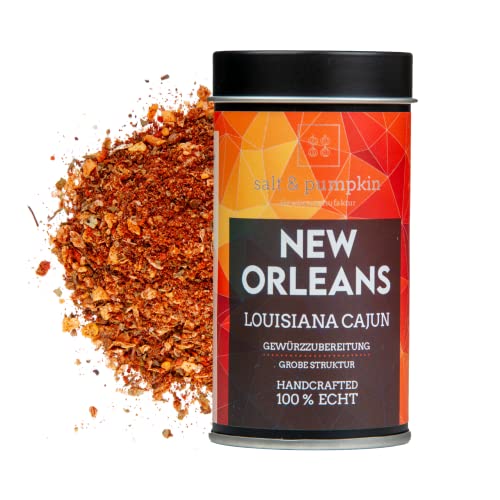 salt & pumpkin New Orleans Louisiana Cajun Kreolische Küche Gewürz, 50g im Aromatresor von salt & pumpkin Gewürzmanufaktur