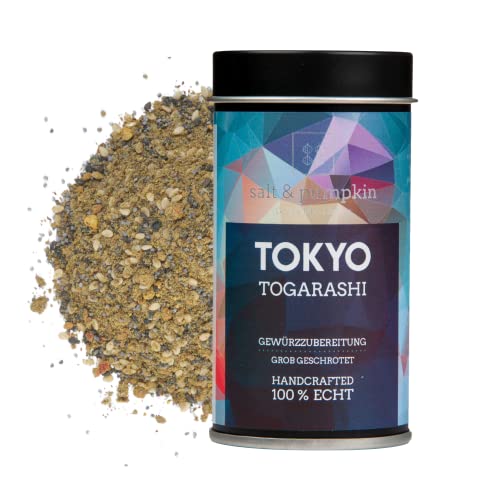 salt & pumpkin Tokyo Togarashi Japanische Gewürzmischung, Bowl-Gewürz, Yakinori, 45g im Aromatresor von salt & pumpkin Gewürzmanufaktur