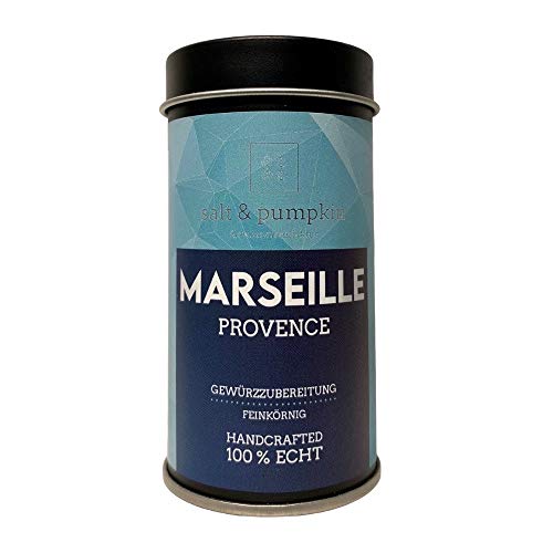 salt & pumpkin MARSEILE 35g, Geschmackspower a la Côte d'Azur besondere Gewürze und Gewürzmischungen, Menge:3 Stück salt & pumpkin MARSEILE 35g, Geschmackspower a la Côte d'Azur besondere Gewürze und Gewürzmischungen, Menge:3 Stück von salt & pumpkin