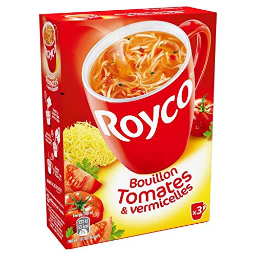Royco - Minute Suppe Tomate Brühe und Vermicelli 60G - Lot De 4 - Preis pro Los - Schnelle Lieferung von Benedicta