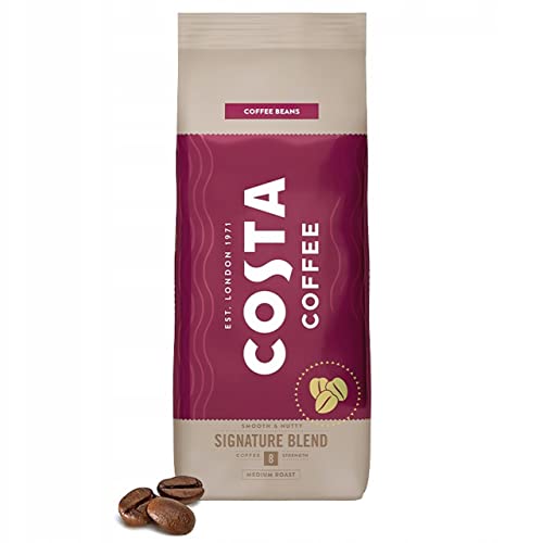 Costa Coffee Signature Blend Medium Bohnenkaffee, Coffee Beans (Signature Blend Medium, 1 kg) von sarcia.eu