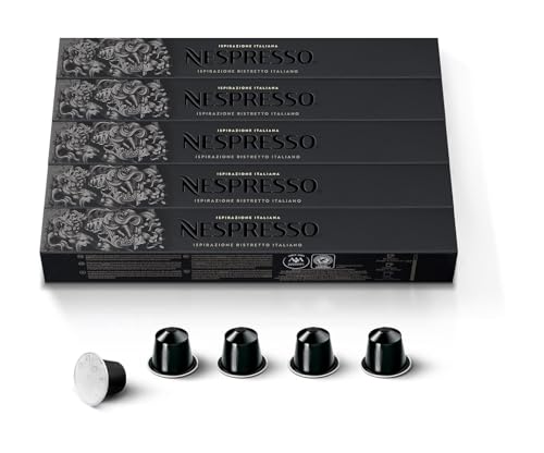 Kaffeekapseln NESPRESSO (50, Inspirazione Ristretto Italiano) von sarcia.eu
