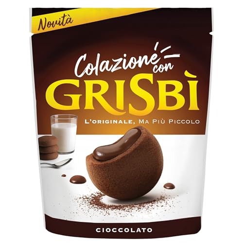 MATILDE VICENZI Grisbi Cioccolato - Italienische Biskuits mit flüssiger Schokoladenfüllung 250g (x1) von sarcia.eu