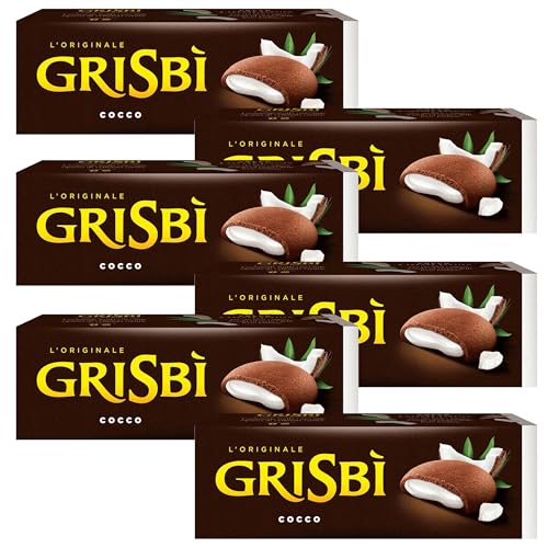 MATILDE VICENZI Grisbi Cocco - Italienische Biskuits mit Kokosnussfüllung 150g x 6 Pakete MATILDE VICENZI Grisbi Cocco - Italienische Biskuits mit Kokosnussfüllung 150g x 6 Pakete von sarcia.eu