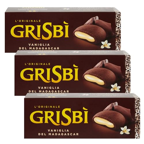 MATILDE VICENZI Grisbi Vaniglia - Italienische Biskuits mit Vanillefüllung 135g x 3 Pakete MATILDE VICENZI Grisbi Vaniglia - Italienische Biskuits mit Vanillefüllung 135g x 3 Pakete von sarcia.eu