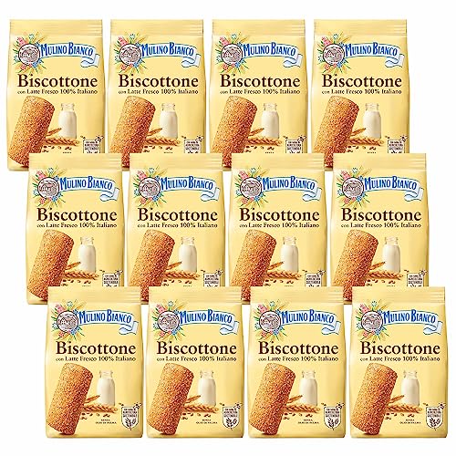 MULINO BIANCO Biscottone Italienisches Mürbegebäck mit Zucker 700g (Biscottone, x12) von sarcia.eu