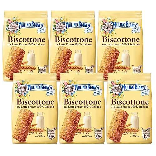 MULINO BIANCO Biscottone Italienisches Mürbegebäck mit Zucker 700g (Biscottone, x6) von sarcia.eu