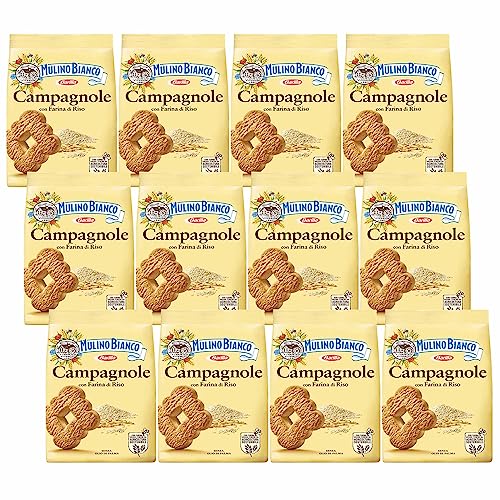 MULINO BIANCO Campagnole Mürbeteigkekse mit Reismehl 700g (Campagnole, x12) von sarcia.eu