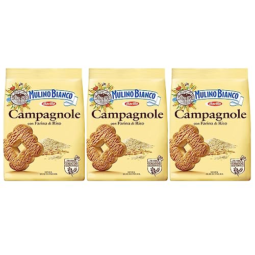 MULINO BIANCO Campagnole Mürbeteigkekse mit Reismehl 700g (Campagnole, x3) von sarcia.eu