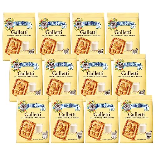 MULINO BIANCO Galletti - Mürbeteigkekse mit Zucker 350g x 12 Pakete MULINO BIANCO Galletti - Mürbeteigkekse mit Zucker 350g x 12 Pakete von sarcia.eu