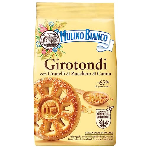 MULINO BIANCO Girotondi - Mürbeteigkekse mit Zucker 350g von sarcia.eu