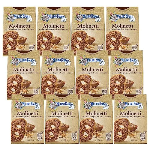 MULINO BIANCO Molinetti - Italienische Vollkornkekse 800g (Molinetti, x12) von sarcia.eu