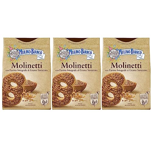 MULINO BIANCO Molinetti - Italienische Vollkornkekse 800g (Molinetti, x3) von sarcia.eu